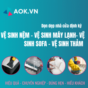 Dọn dẹp nhà cửa định kỳ