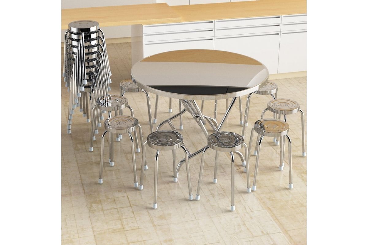 Đánh bóng inox bàn ghế