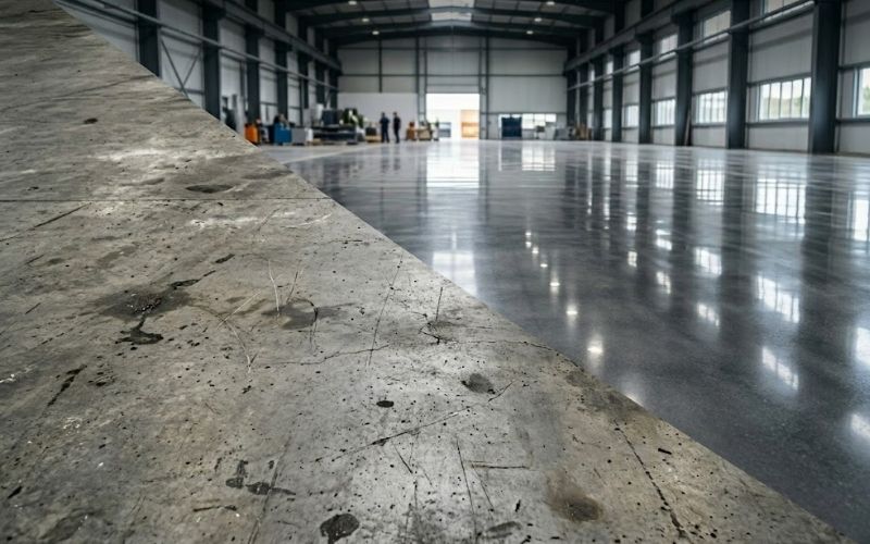 Phục hồi sàn bê tông